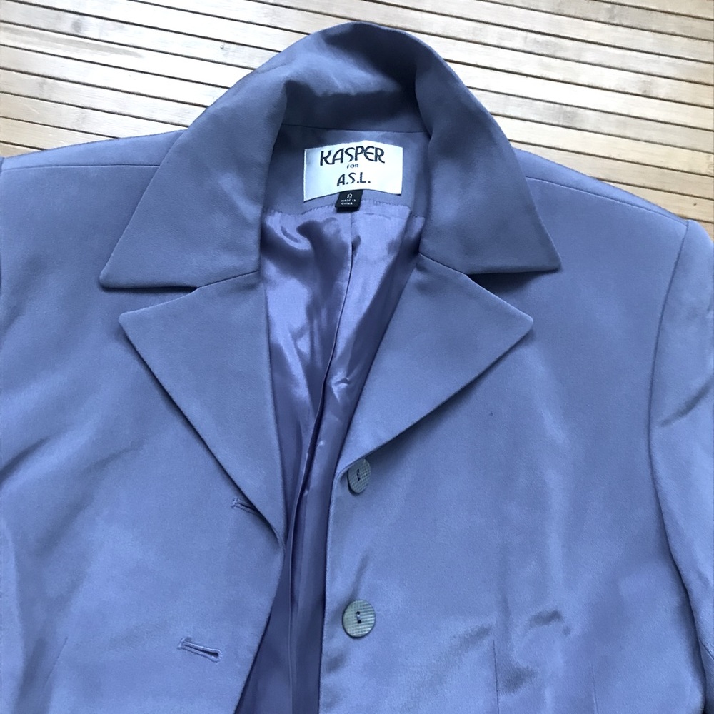 Silk Blazer Set